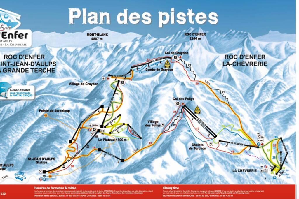 Le Relai S31: Ski-Side Studio with Mountain Views Saint-Jean-d'Aulps Exterior photo