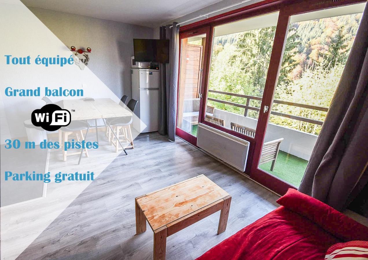 Le Relai S31: Ski-Side Studio with Mountain Views Saint-Jean-d'Aulps Exterior photo